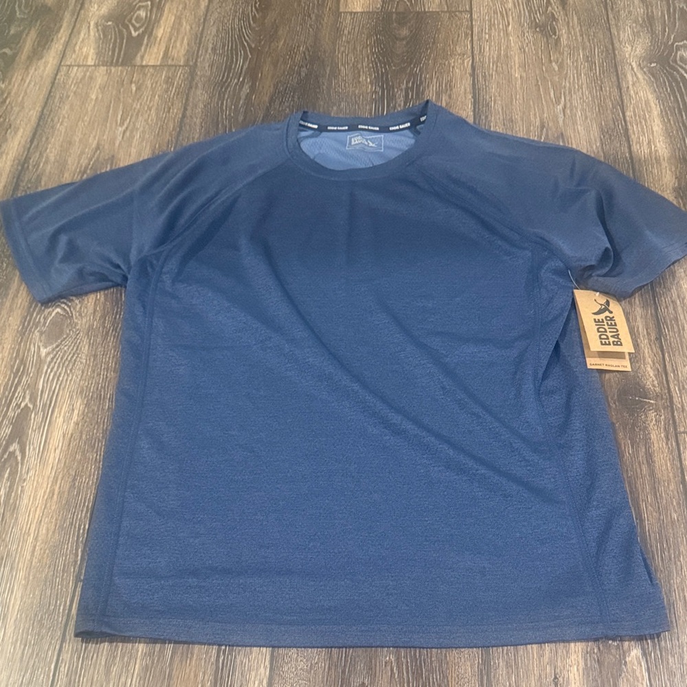 Men's Blue Shirt Eddie Bauer NEW medium